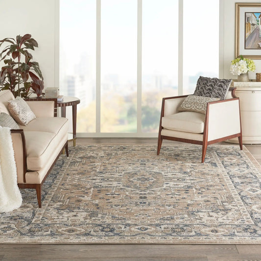 Quarry QUA05 Beige Grey Rug RS
