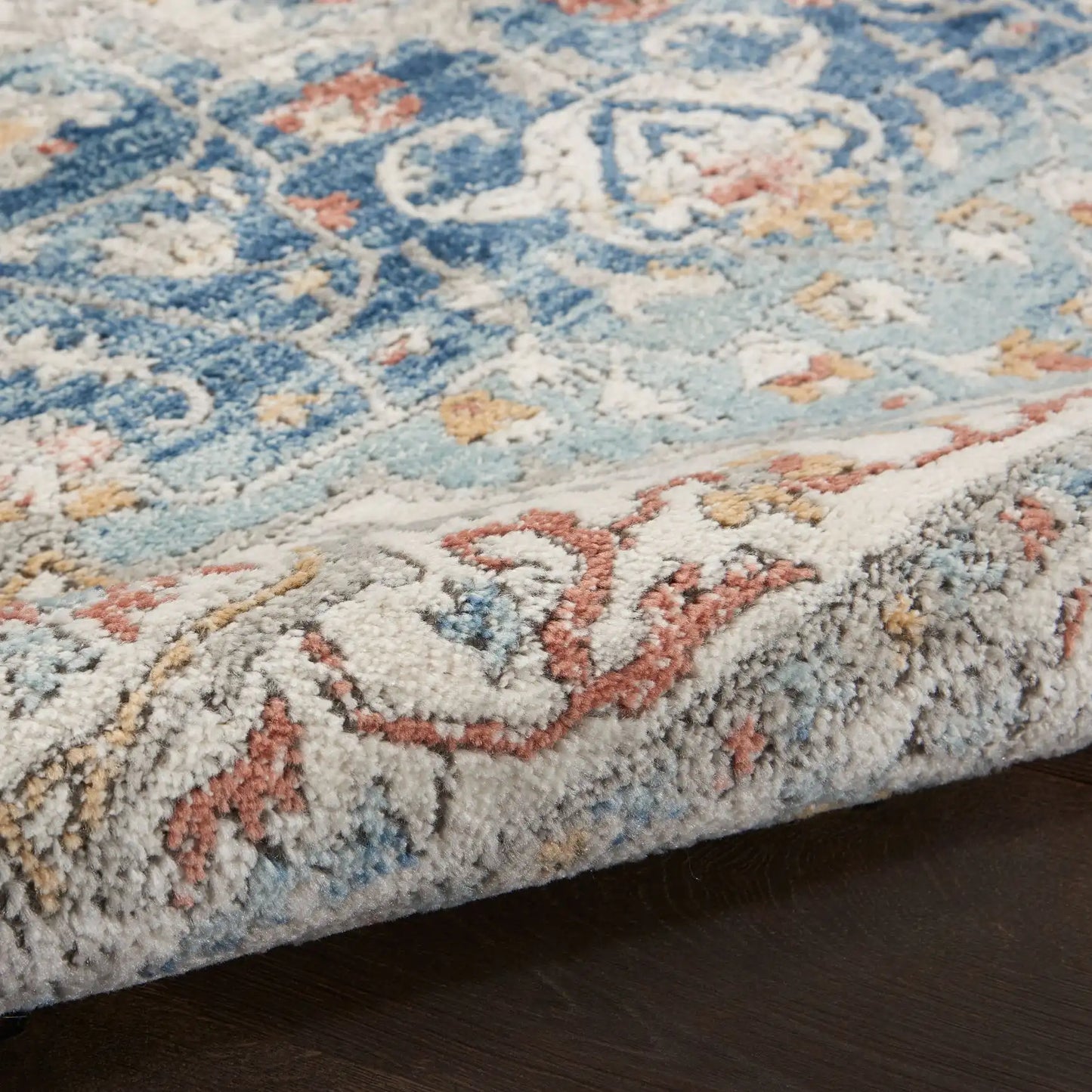 Quarry QUA11 Ivory Blue Rug RS