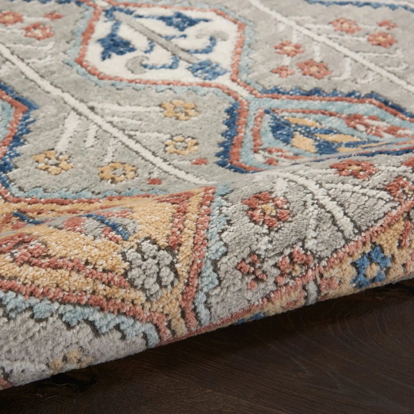 Quarry QUA15 Grey Multi Rug RS