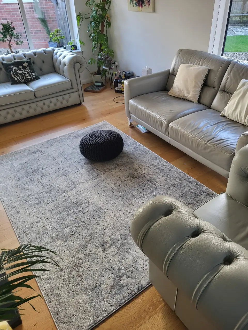 Quarry QUA03 Beige Grey Rug RS