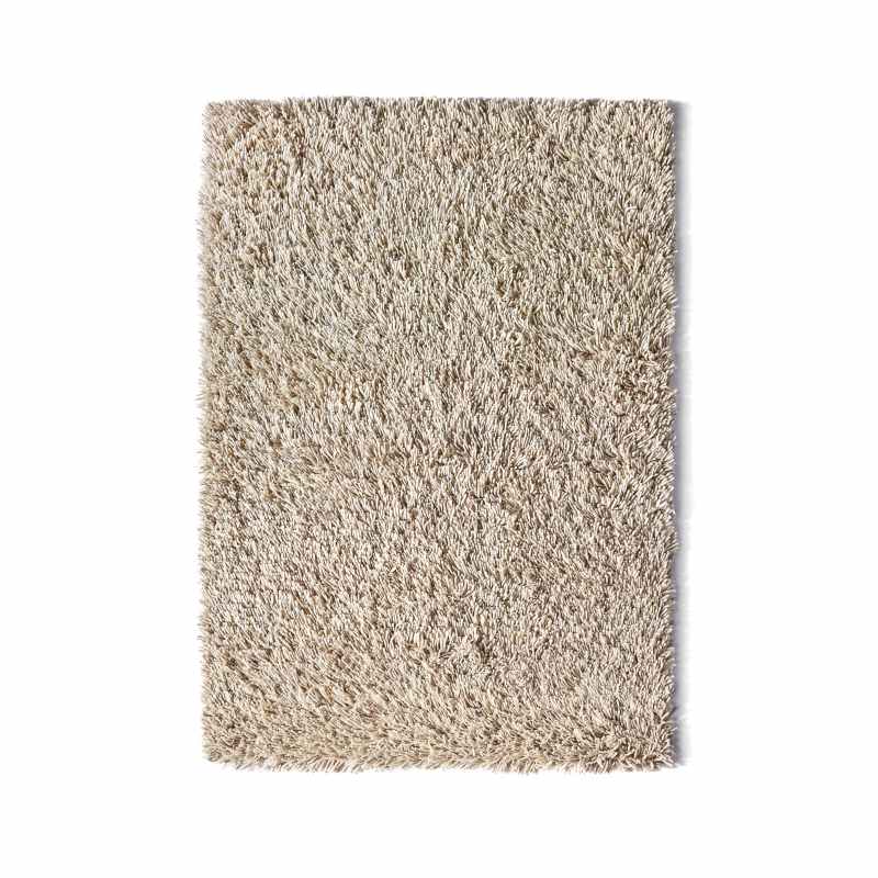 Imperial Shaggy Wool Rugs in Light Mix