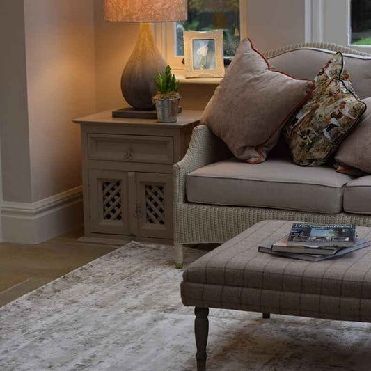 Persia Rugs in Mocha and Cloud