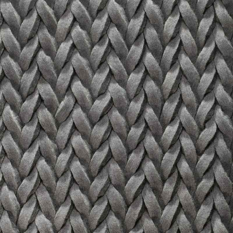 Urbane Felted Wool Rugs in Grey