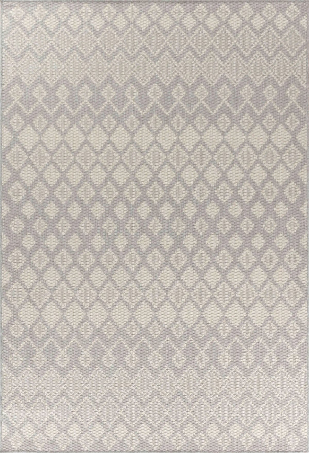 Rhombus Rug Pattern Sky Outdoor Rhombus Silver Rug – The Rug Seller