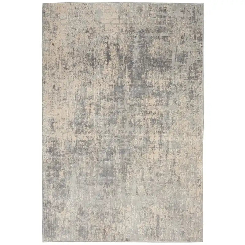 Rustic Textures RUS01 Ivory Silver Rug RS