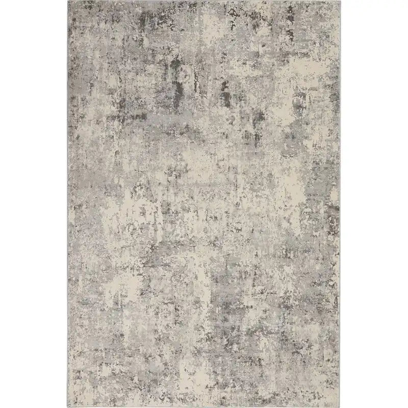 Rustic Textures RUS07 Grey Beige Rug RS