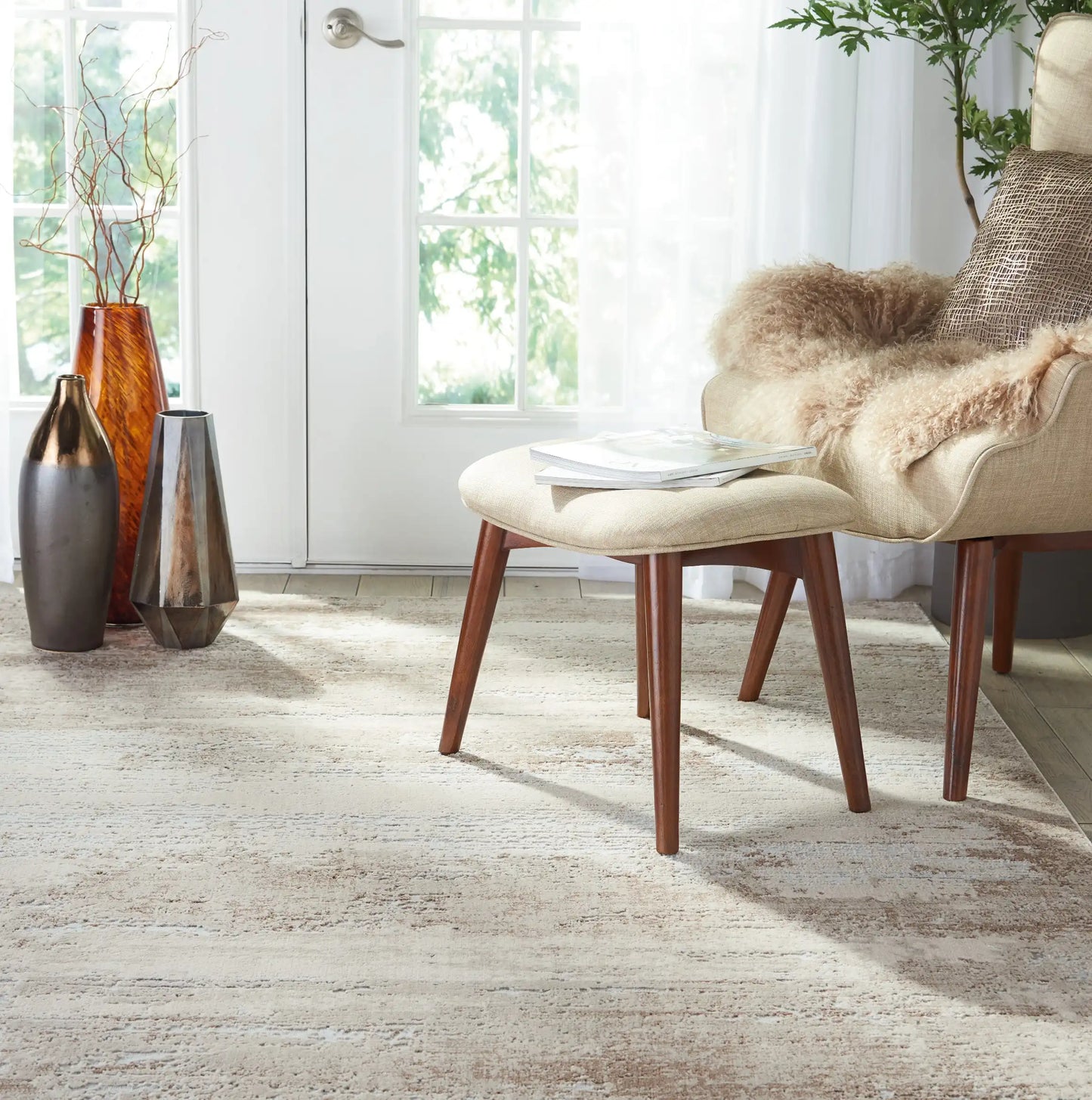 Rustic Textures RUS03 Beige Rug RS