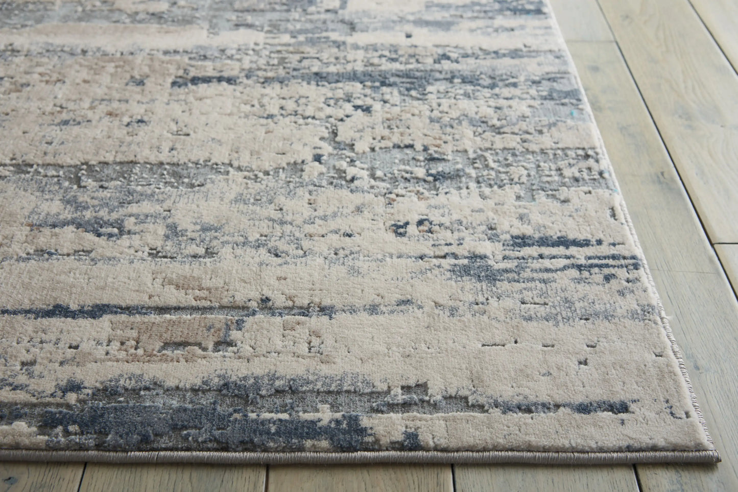 Rustic Textures RUS04 Beige Grey Rug RS