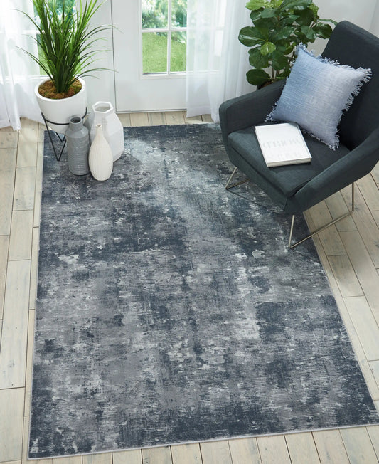 Rustic Textures RUS05 Grey Rug RS