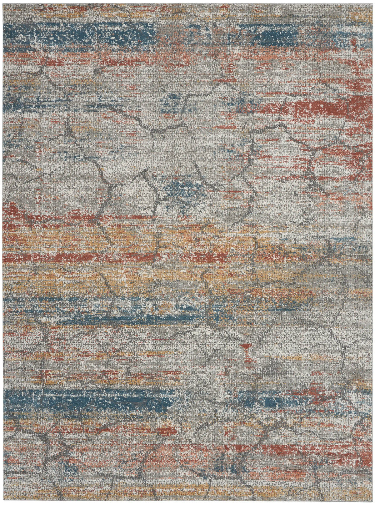 Miltu Raugs Rustic Textures RUS11 Multi Rugs - Buy RUS11 Multi Rugs Buy from The ...