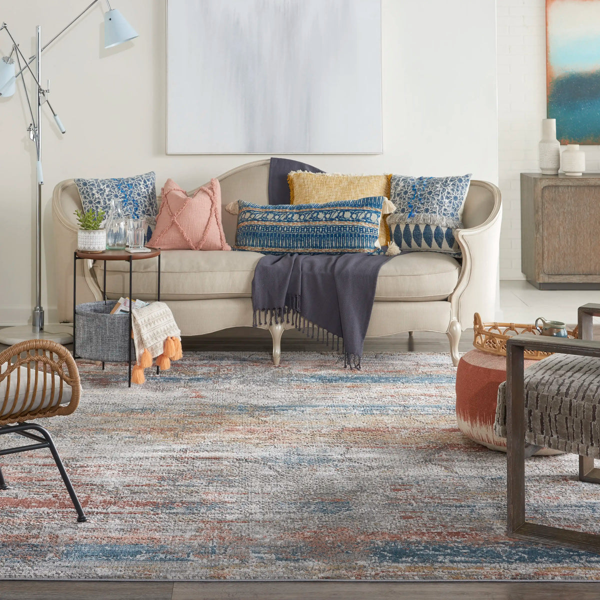 Rustic Multi Rug Rustic Textures RUS11 Multi Rugs - Buy RUS11 Multi Rugs Buy from The ...