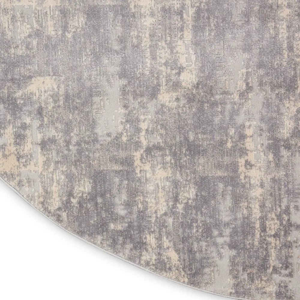 Rustic Textures RUS01 Ivory Silver Rug RS