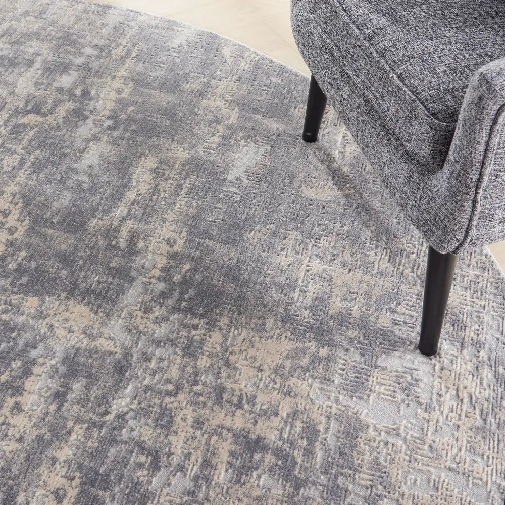 Rustic Textures RUS01 Ivory Silver Rug RS