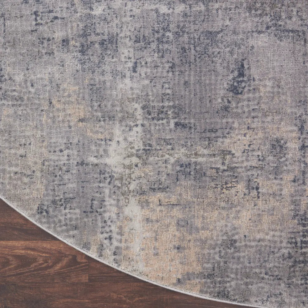 Rustic Textures RUS06 Grey Beige Rug RS