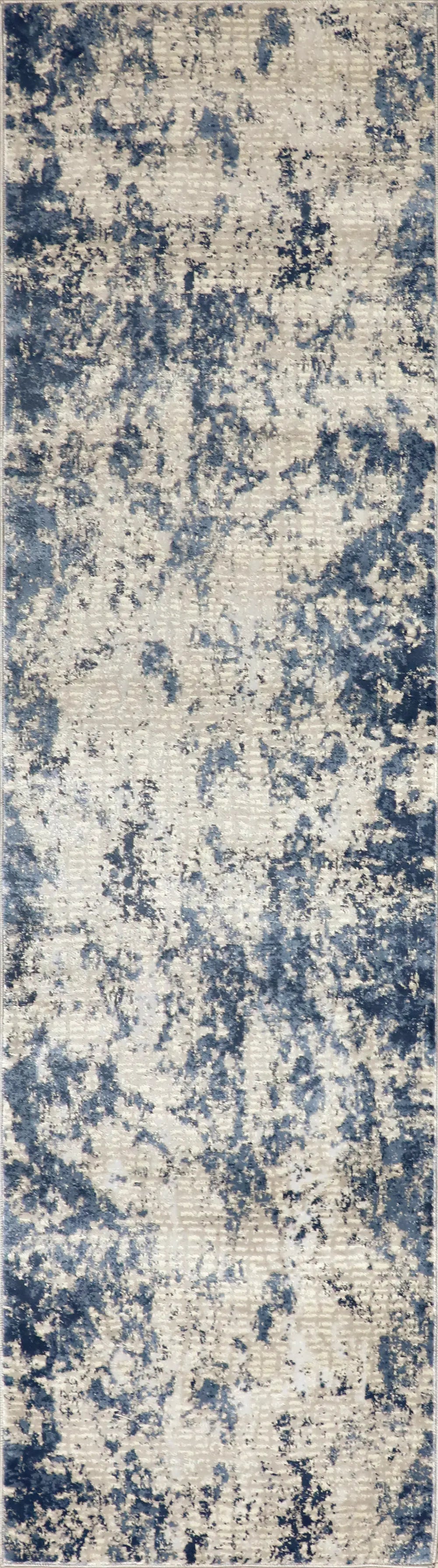 Rustic Textures RUS16 Grey Blue Rug RS