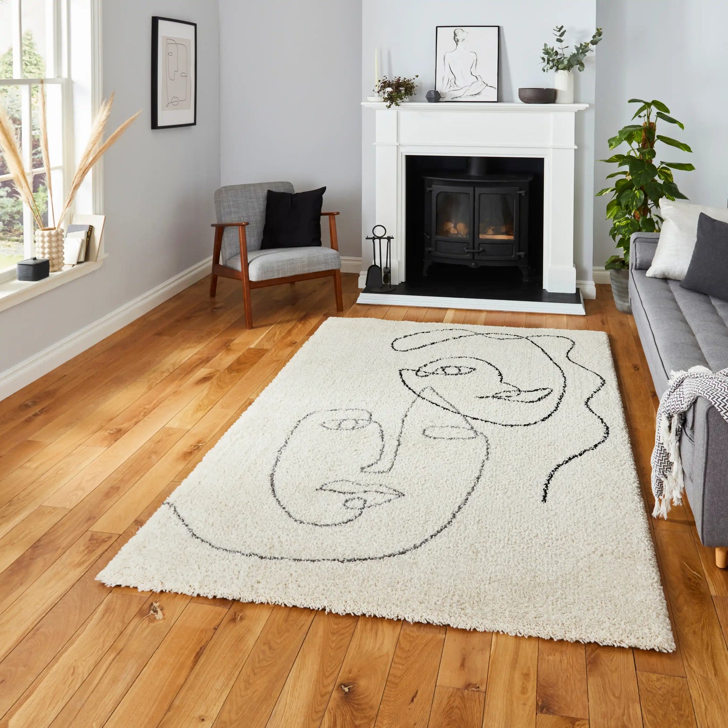 Royal Nomadic A175 Cream Grey Rug RS