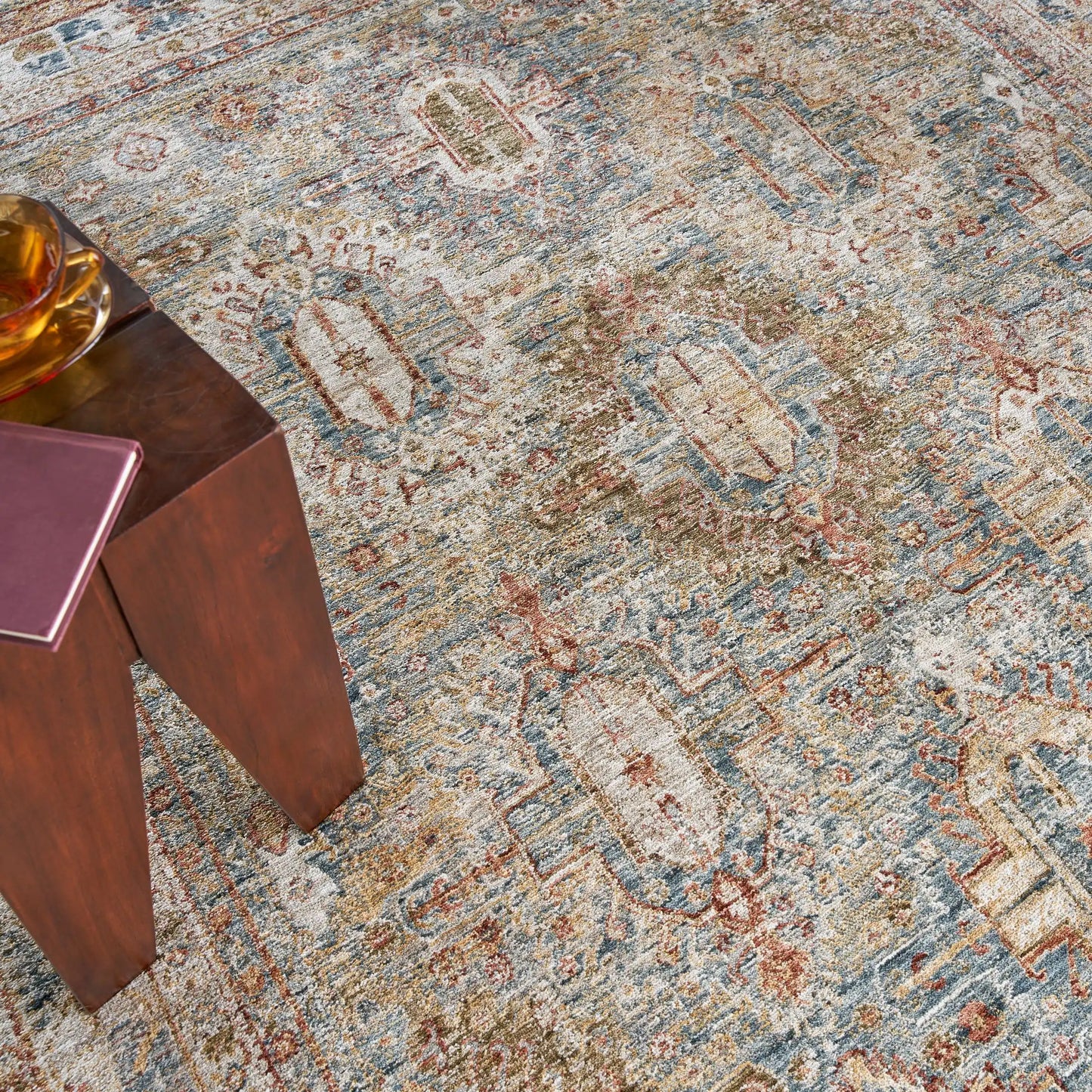 Sahar SHR01 Blue Rug RS