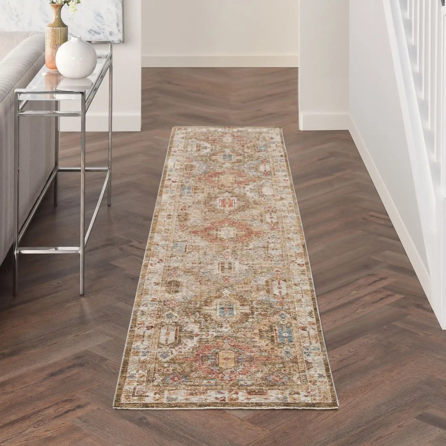 Sahar SHR01 Green Rug RS