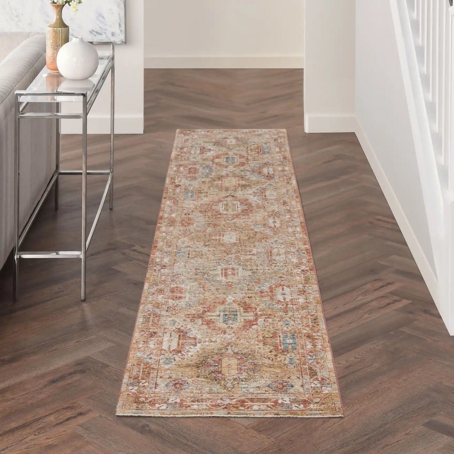 Sahar SHR01 Rust Rug RS