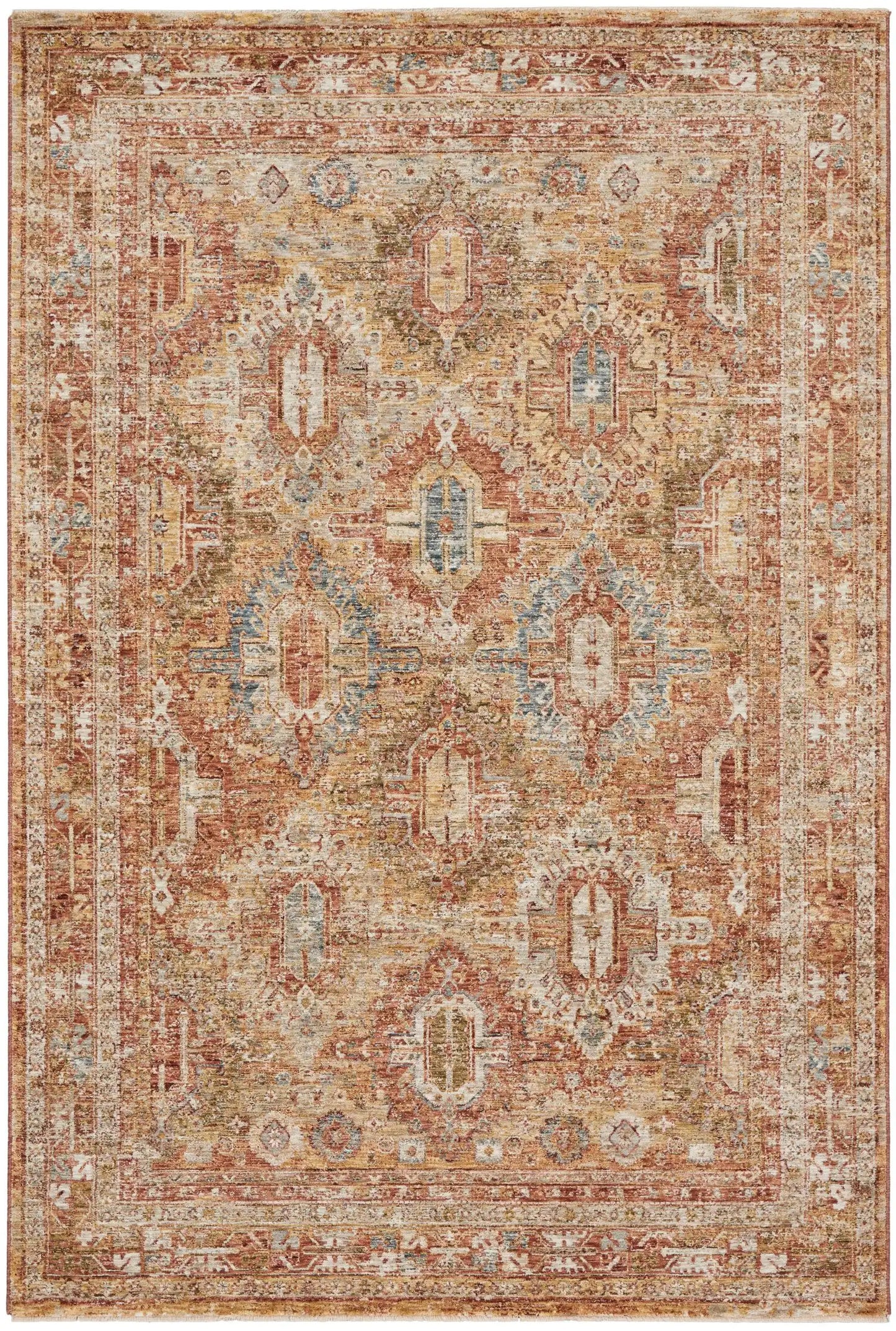 Sahar SHR01 Rust Rug RS