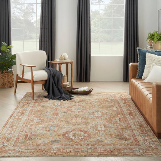 Sahar SHR01 Rust Rug RS