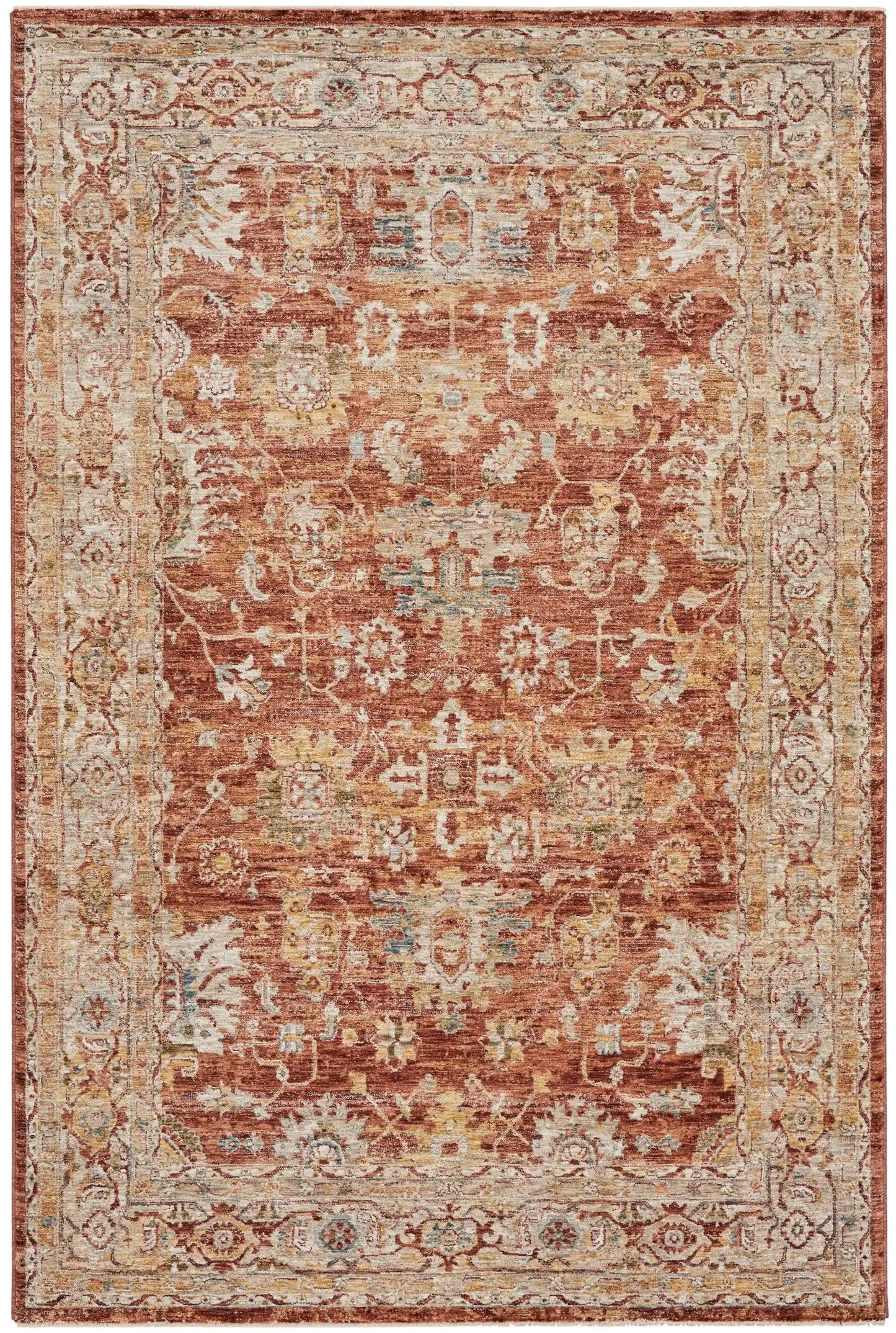 Sahar SHR02 Rust Rug RS