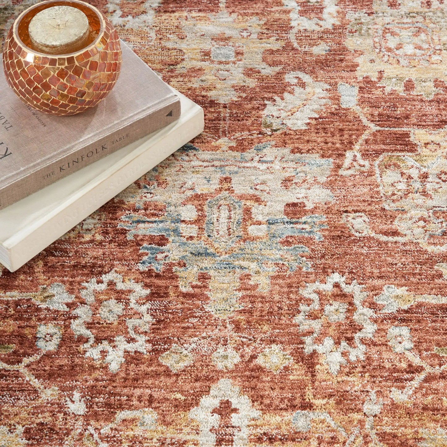 Sahar SHR02 Rust Rug RS