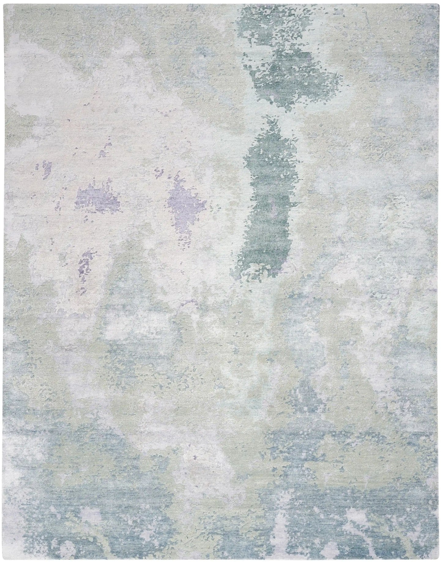 Silk Shadows SHA22 Blue Green Rug RS