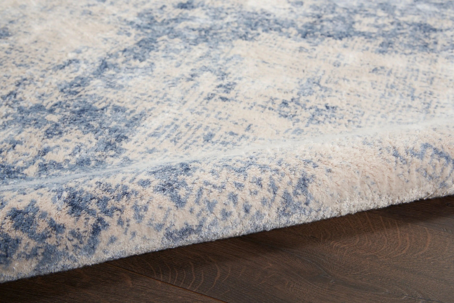 Silky Textures SLY01 Ivory Blue Rug RS