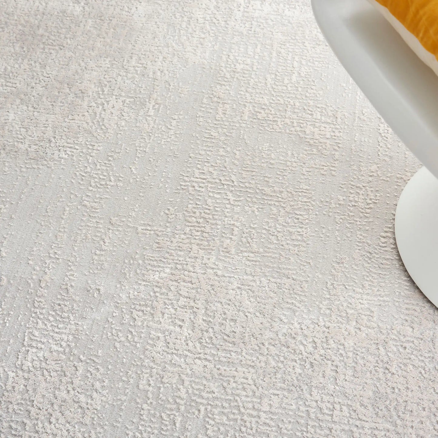 Silky Textures SLY01 Ivory Grey Rug RS