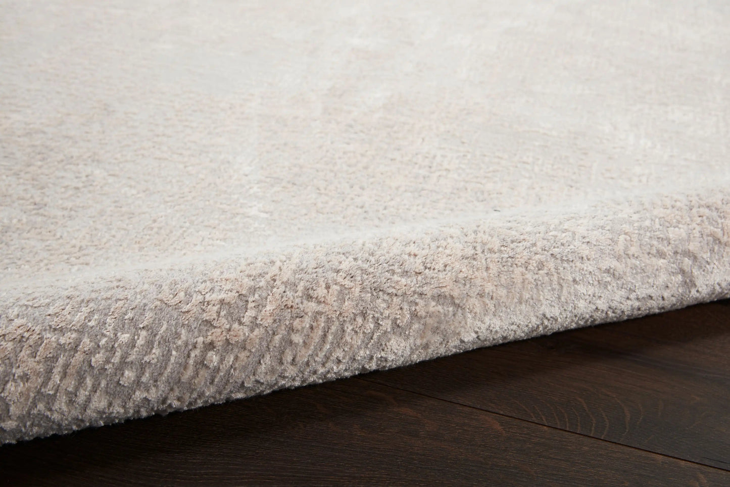 Silky Textures SLY01 Ivory Grey Rug RS