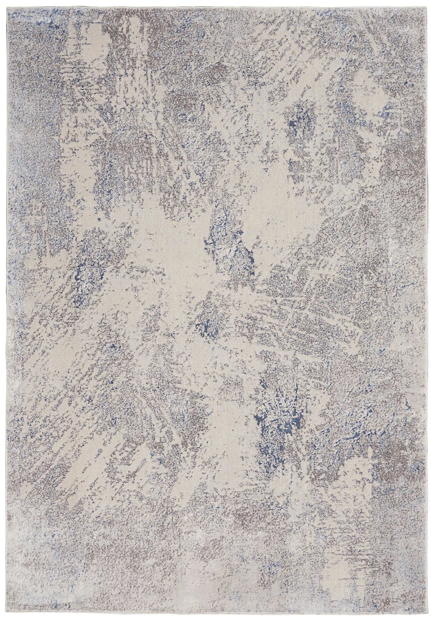 Silky Textures SLY06 Ivory Grey Rug RS