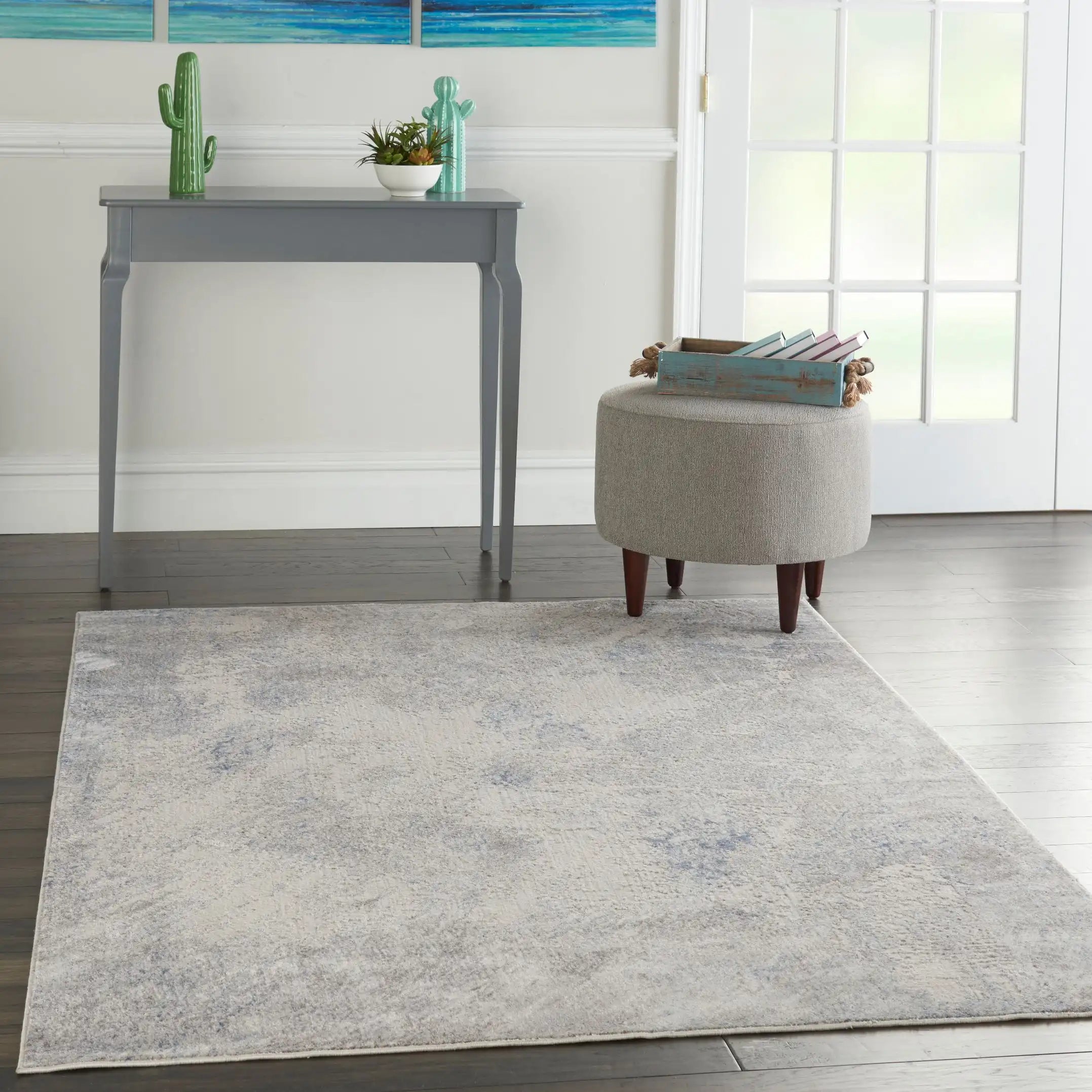 Silky Textures SLY06 Ivory Grey Rugs - Buy SLY06 Ivory Grey Rugs Buy ...