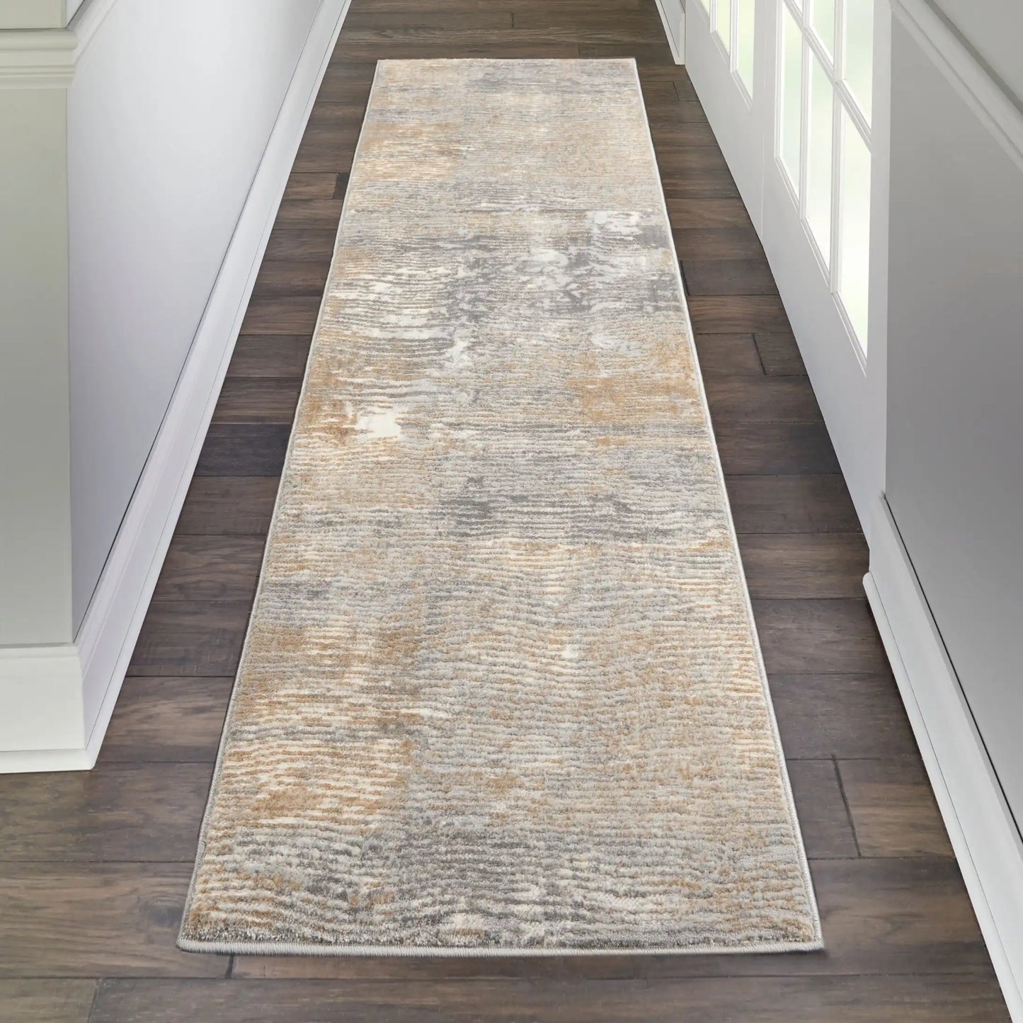 Solace SLA01 Grey Beige Rug RS