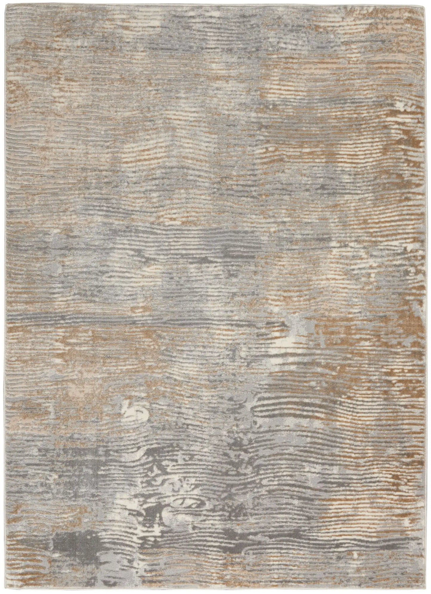 Solace SLA01 Grey Beige Rug RS