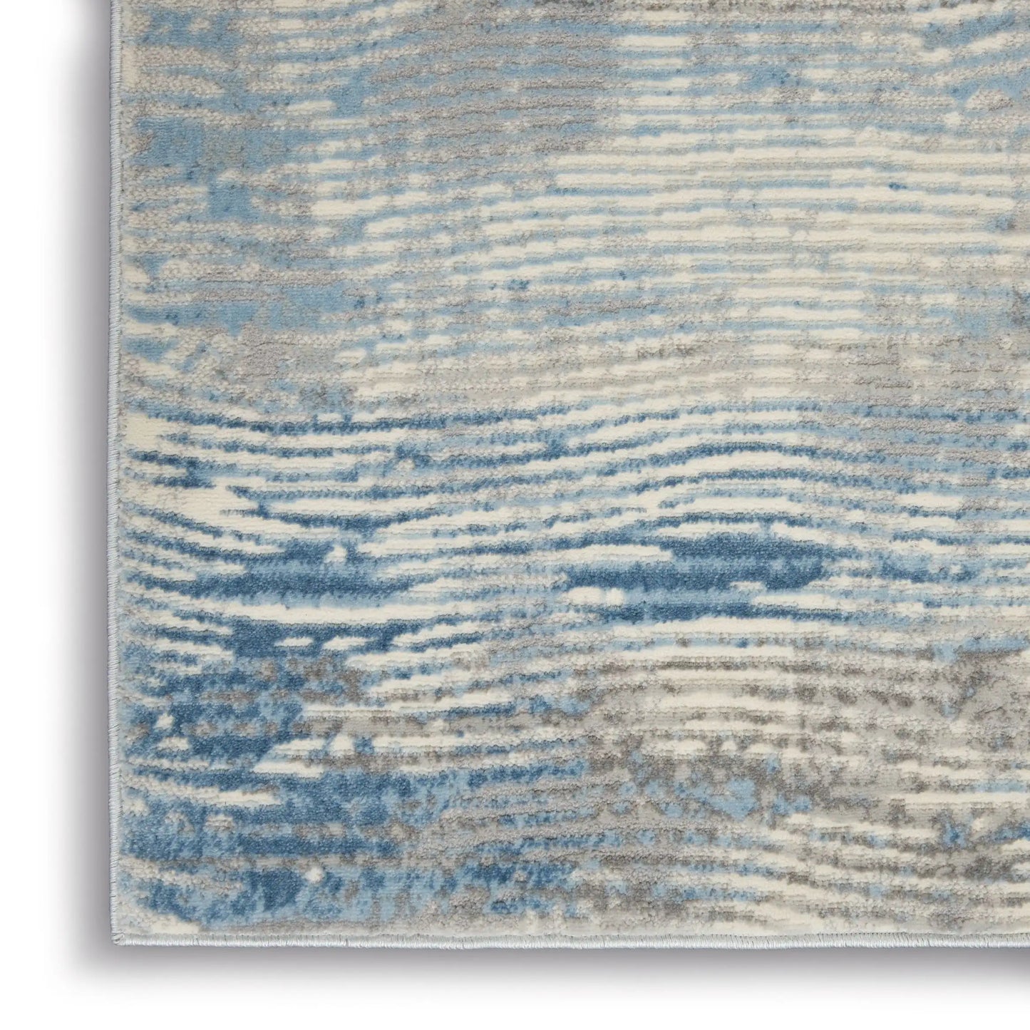 Solace SLA01 Ivory Grey Blue Rug RS