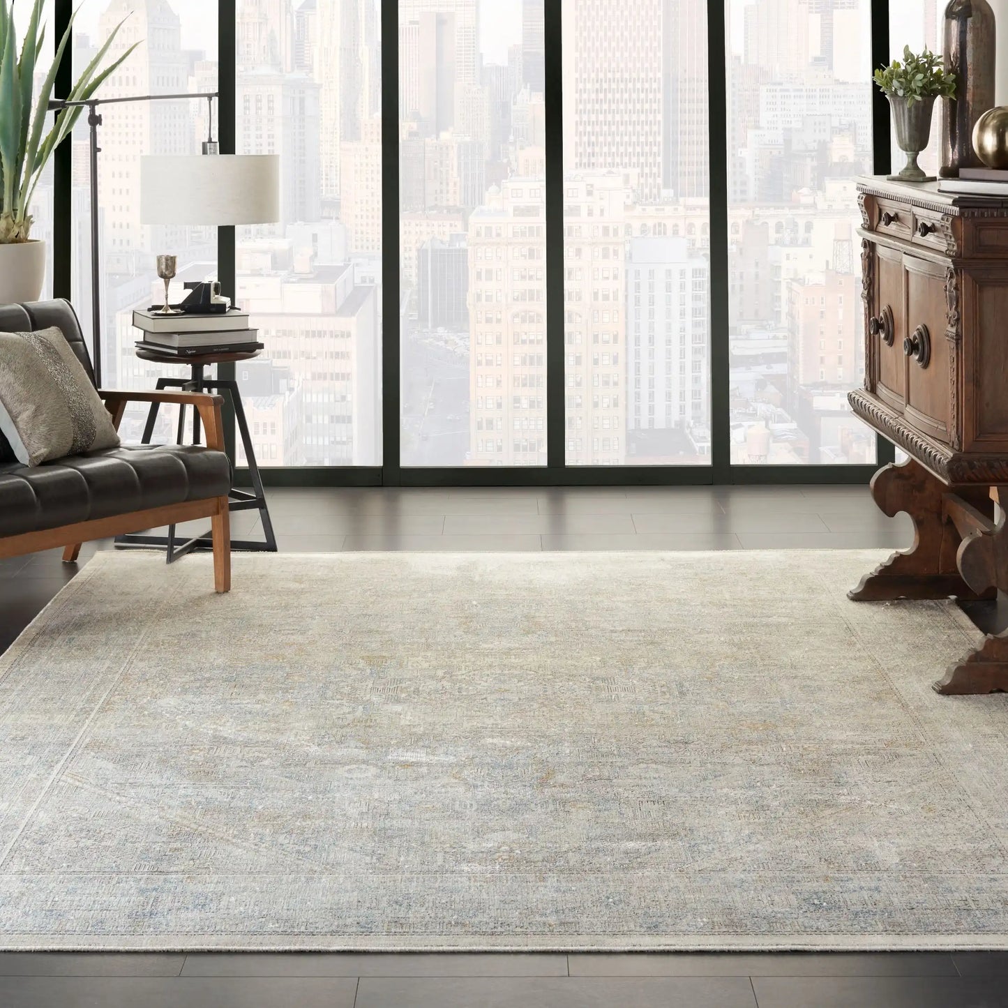 Starry Nights STN02 Cream Grey Rug RS