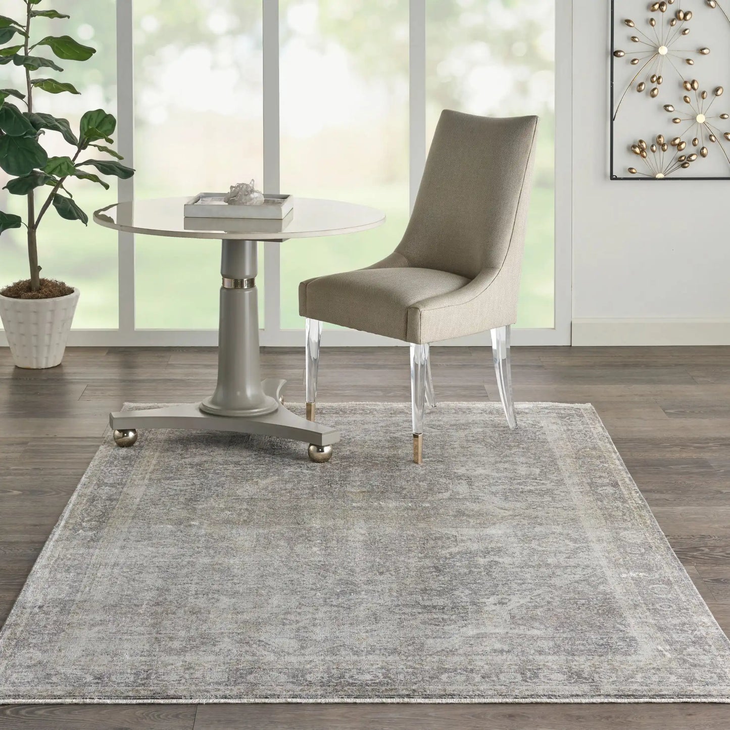 Starry Nights STN03 Silver Cream Rug RS