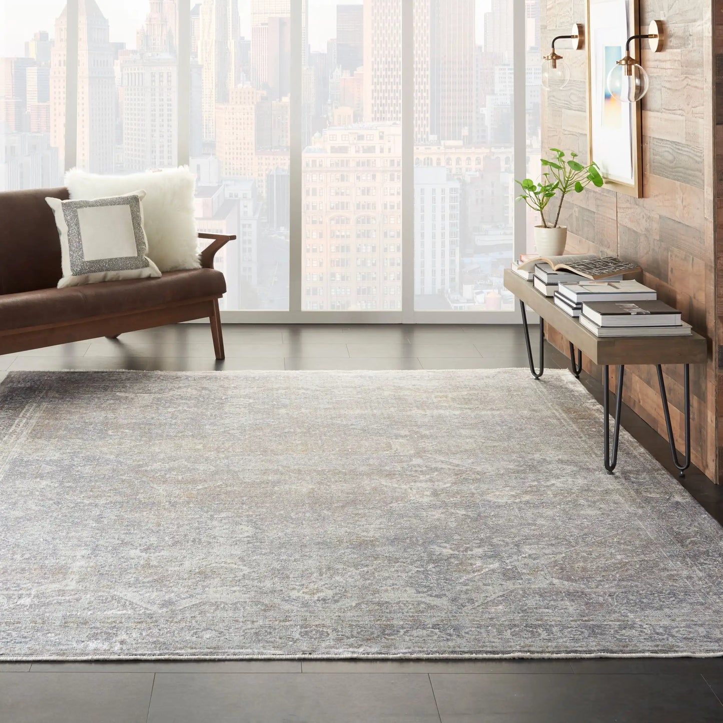 Starry Nights STN03 Silver Cream Rug RS