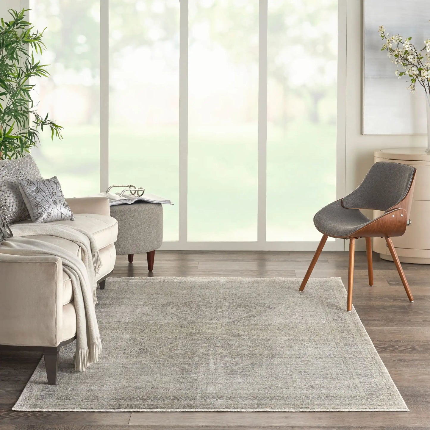 Starry Nights STN04 Cream Grey Rug RS