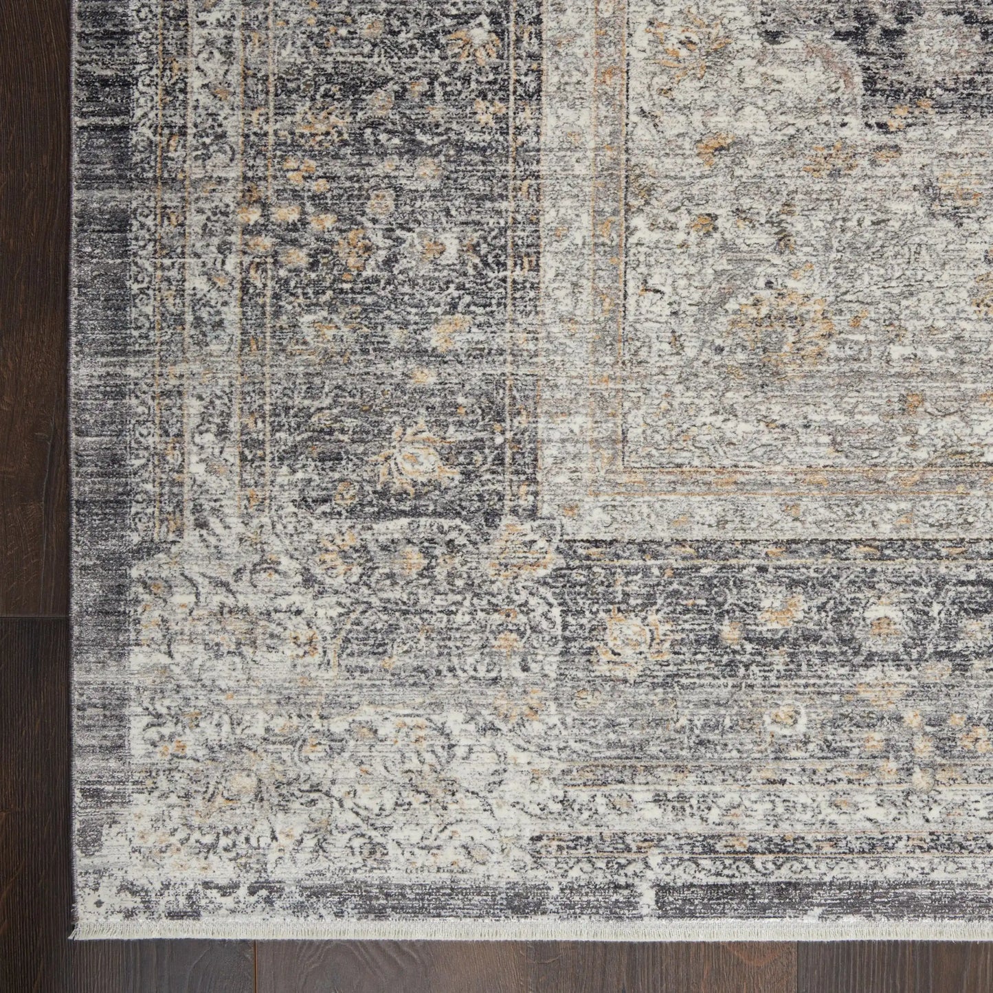 Starry Nights STN05 Charcoal Cream Rug RS