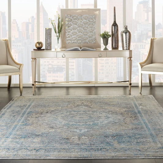 Starry Nights STN06 Cream Blue Rug RS