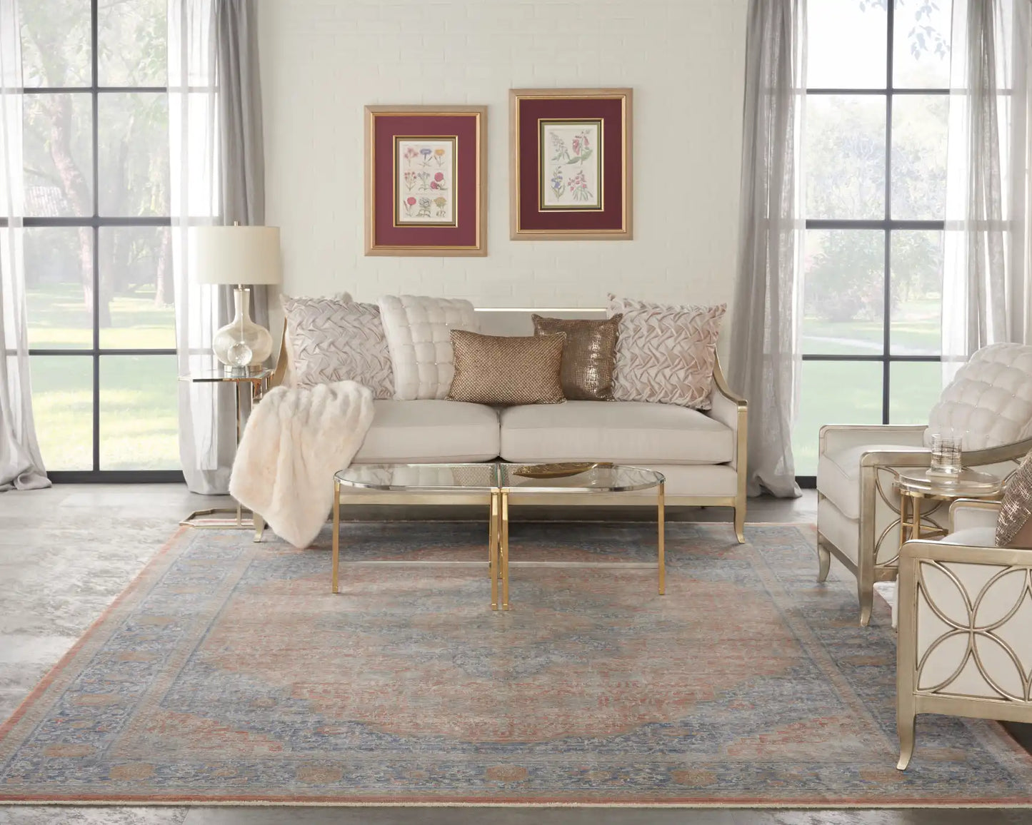 Starry Nights STN07 Blush Multi Rug RS