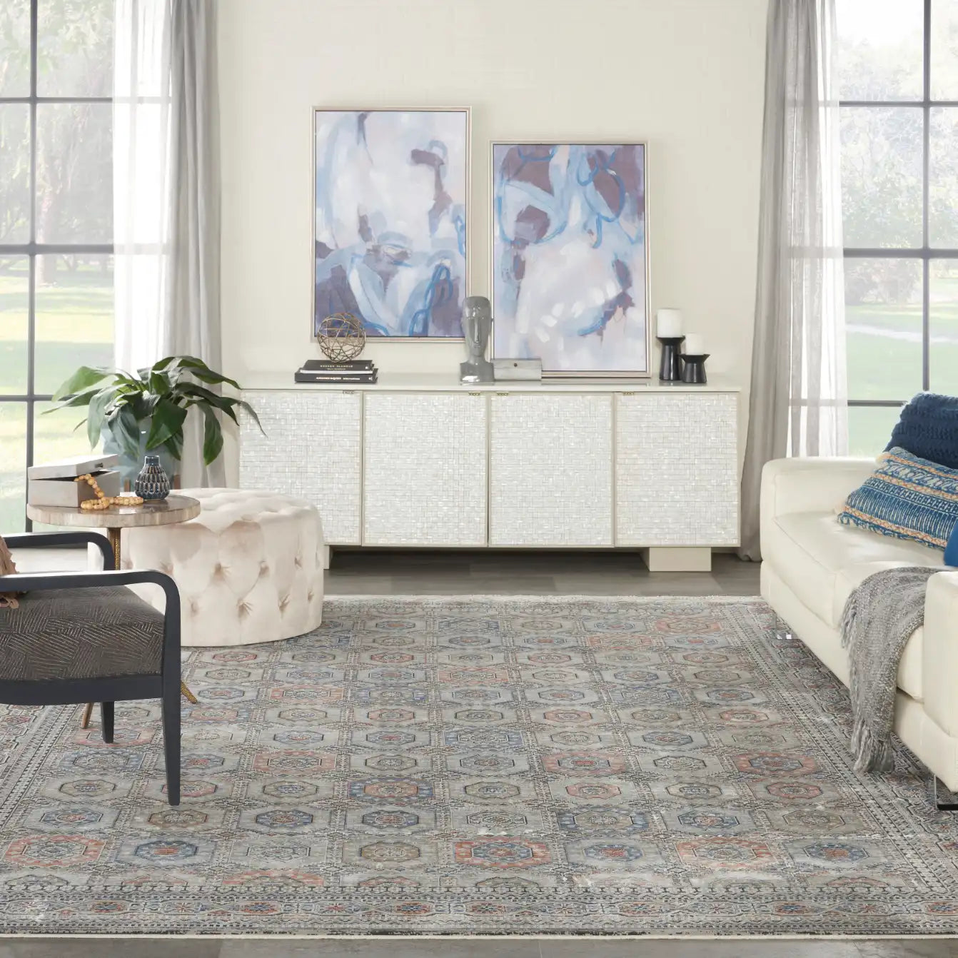 Starry Nights STN08 Grey Rug RS
