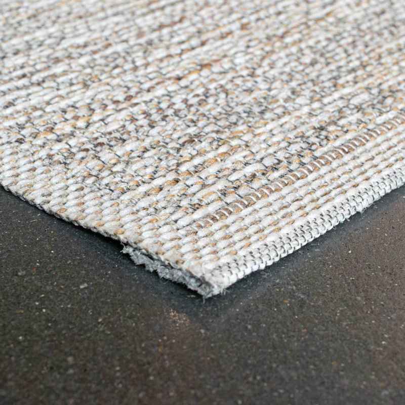 San Rocco 89001 2005 Indoor Outdoor Flatweave Rug in Silver Grey