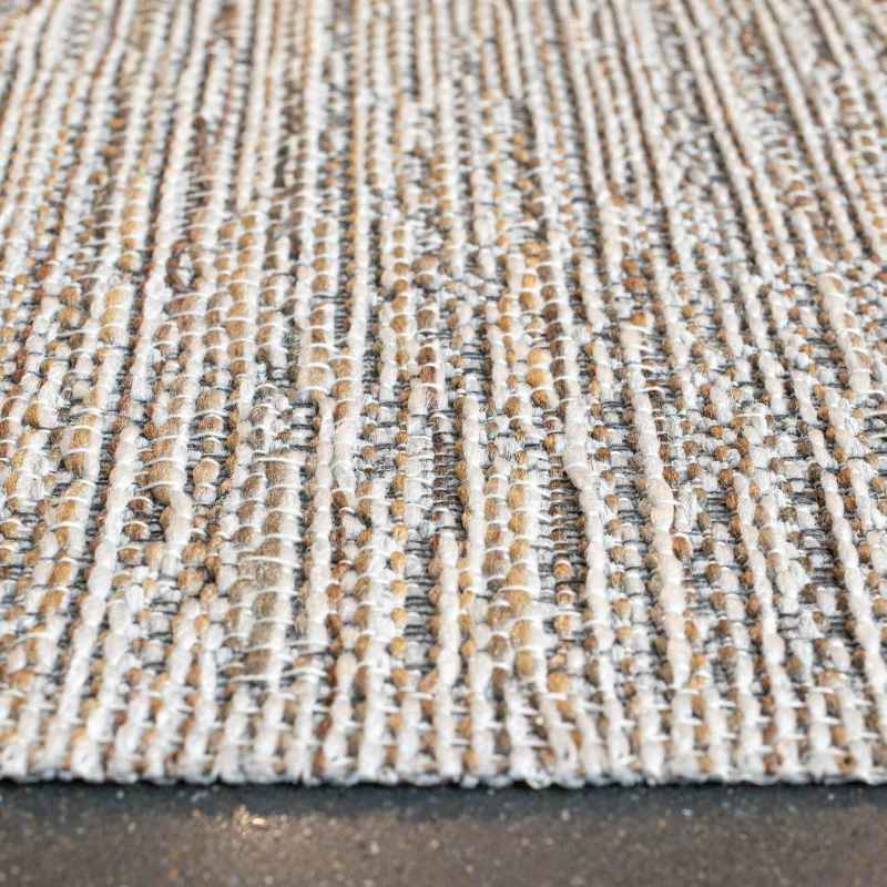 San Rocco 89001 2005 Indoor Outdoor Flatweave Rug in Silver Grey