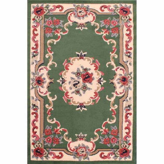Sandringham Rugs in Green by Rugstyle