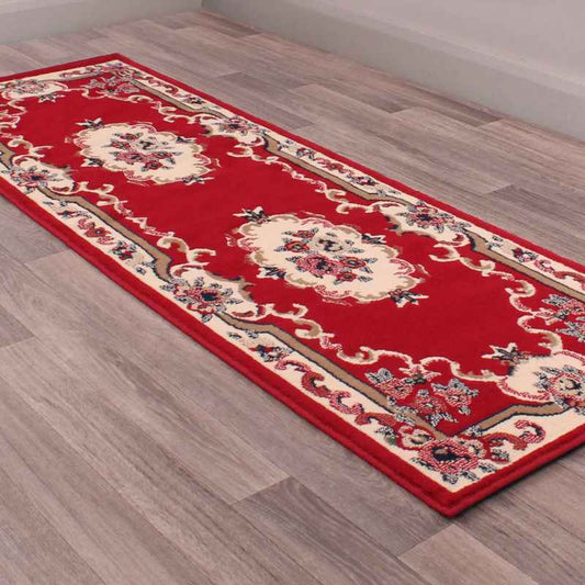 Sandringham Runners in Red by Rugstyle