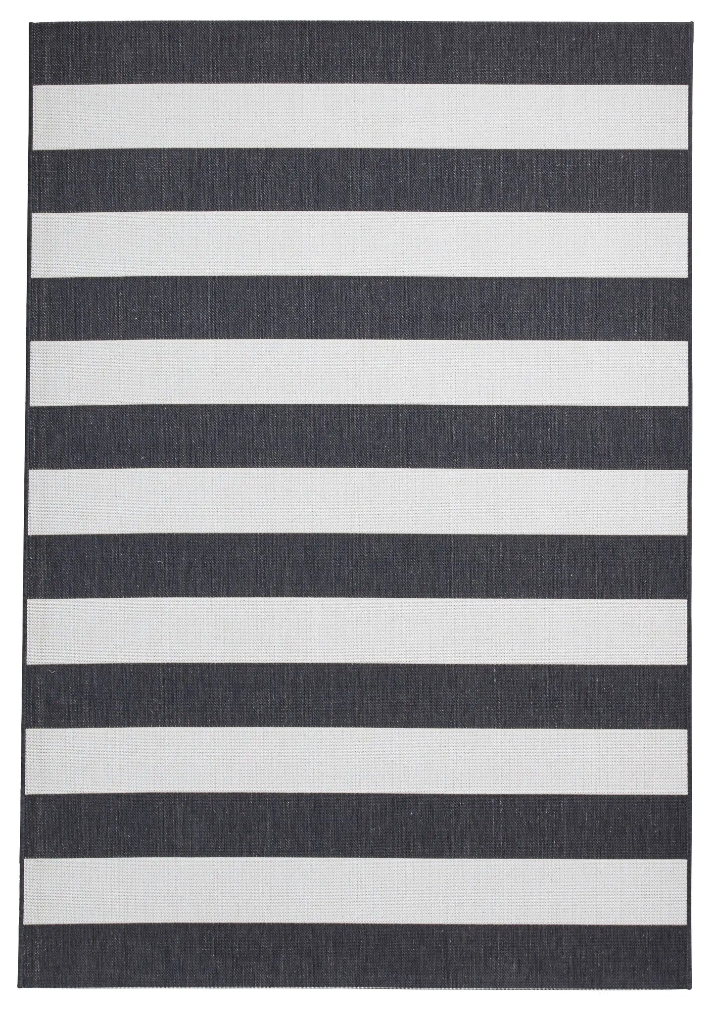 Santa Monica 48644 Black White Rug RS