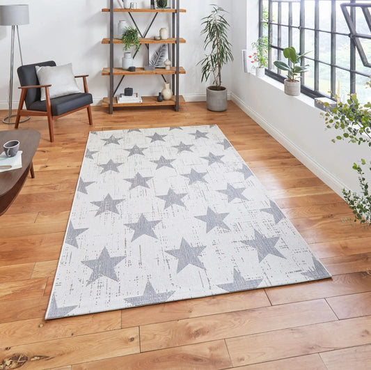 Santa Monica 48648 Cream Grey Rug RS